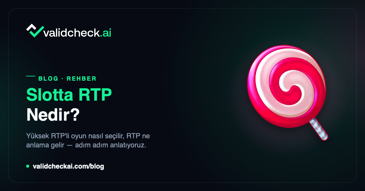Slotta RTP Nedir? Yüksek RTP'li Oyun Nasıl Seçilir?